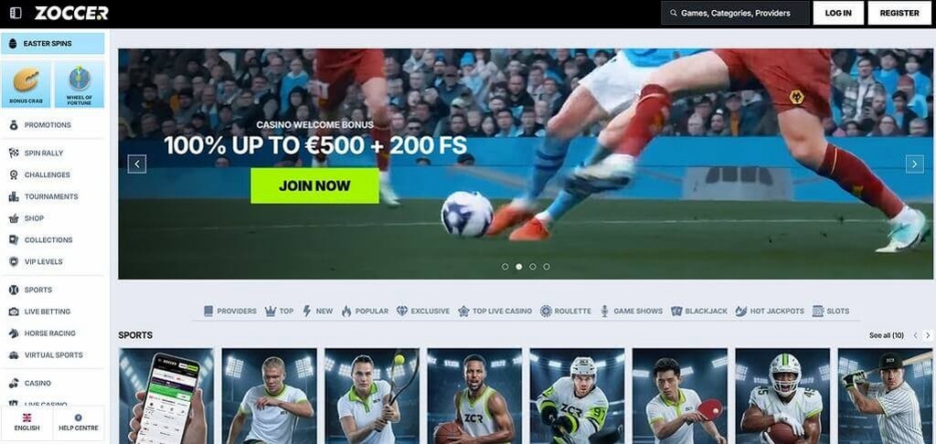 Zoccer Casino - Complete Review 2026 Casino